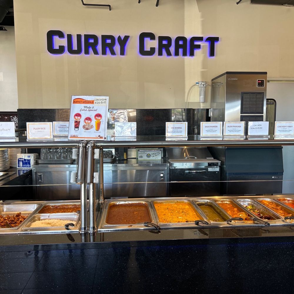 Curry Craft - Lunch buffet with meat and vegetarian choices! - Indian Near Me - San Marcos, California Curry Craft - Lunch buffet with meat and vegetarian choices! - Indian Near Me - San Marcos, California