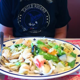 Asian seafood dish, wife found it to be very good Asian seafood dish, wife found it to be very good