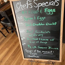 Cafe 63 - The special board