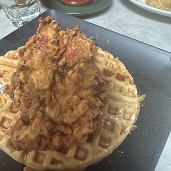 Kaffe Haus - chicken and waffles (no egg) - Breakfast & Brunch Near Me - San Juan, Puerto Rico Kaffe Haus - chicken and waffles (no egg) - Breakfast & Brunch Near Me - San Juan, Puerto Rico