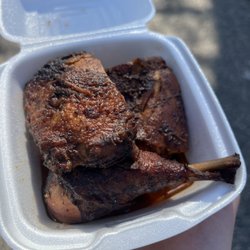 Jamaican Caribbean Cuisine - Spicy jerk chicken