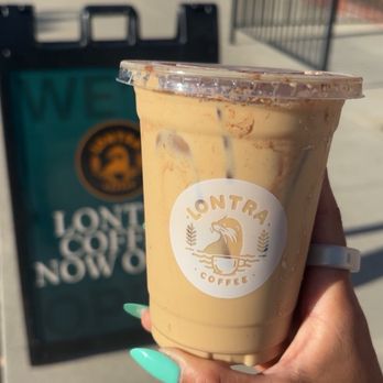 Lontra Coffee - Brown sugar cinnamon iced latte - Coffee & Tea Near Me - Upland, California Lontra Coffee - Brown sugar cinnamon iced latte - Coffee & Tea Near Me - Upland, California