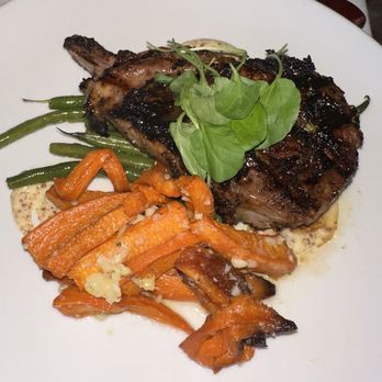 Shadowbrook - Honey Glazed, Bone-In Pork Chop - American Near Me - Capitola, California Shadowbrook - Honey Glazed, Bone-In Pork Chop - American Near Me - Capitola, California