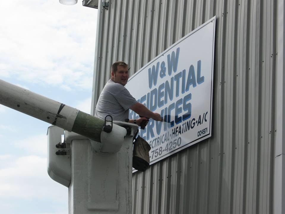 Slide of W & W Residential Services