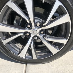 "Cleaned" rim "Cleaned" rim