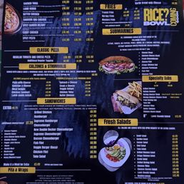Menu Menu