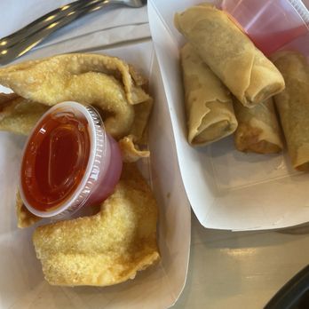 Fusa Red 8 Chinese - Crab puffs and egg rolls - Chinese Near Me - Wichita, Kansas