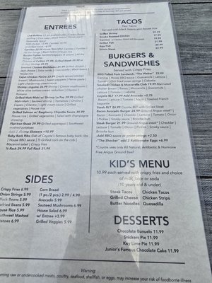 Menu photo 1 Coyote Bar & Grill Carlsbad, CA Menu photo 1 Coyote Bar & Grill Carlsbad, CA