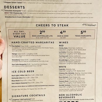 LongHorn Steakhouse - Menu 3.9.23 - Steakhouses Near Me - Orange City, Florida LongHorn Steakhouse - Menu 3.9.23 - Steakhouses Near Me - Orange City, Florida