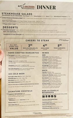 Menu photo 4 LongHorn Steakhouse Orange City, FL Menu photo 4 LongHorn Steakhouse Orange City, FL