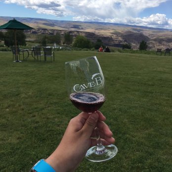 Cave B Estate Winery - One of the red wines in the 3-red, 3-white tasting! - Wineries Near Me - Quincy, Washington Cave B Estate Winery - One of the red wines in the 3-red, 3-white tasting! - Wineries Near Me - Quincy, Washington