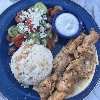 Kali Greek Kitchen - Chicken Rice Plate - Mediterranean Near Me - Palo Alto, California Kali Greek Kitchen - Chicken Rice Plate - Mediterranean Near Me - Palo Alto, California