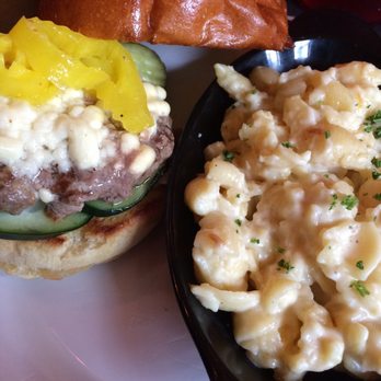 Meat 'n Greet - The Parthenon with 3 cheese Mac - Burgers Near Me - Newnan, Georgia Meat 'n Greet - The Parthenon with 3 cheese Mac - Burgers Near Me - Newnan, Georgia