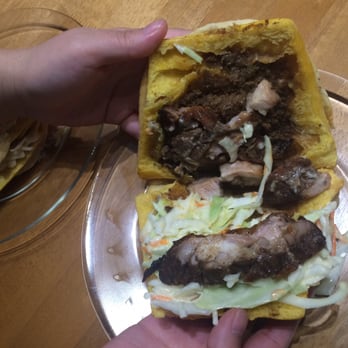 Allwyn's Bakery - Inside the stuffed sandwich - Caribbean Near Me - Toronto, Ontario