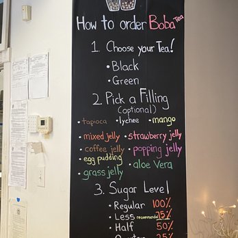Bubble Tea House - A break down how to order - Bubble Tea Near Me - Houston, Texas
