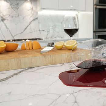 Restore A Floor - a broken wine glass on a marble countertop - Flooring Near Me - Los Angeles, California Restore A Floor - a broken wine glass on a marble countertop - Flooring Near Me - Los Angeles, California