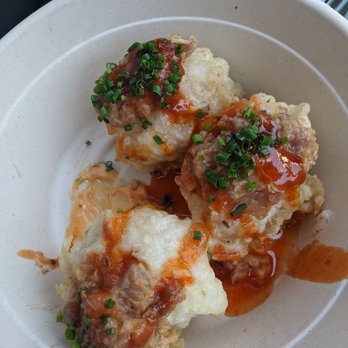 Aloha Snacks - Bluefine tuna rice balls special. We wish we got 2 more orders! - Hawaiian Near Me - Virginia Beach, Virginia Aloha Snacks - Bluefine tuna rice balls special. We wish we got 2 more orders! - Hawaiian Near Me - Virginia Beach, Virginia