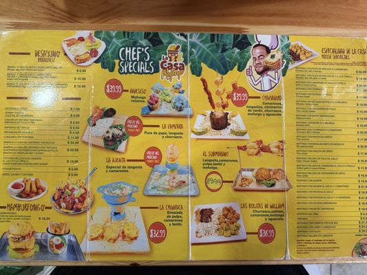 Menu photo 2 La Casa Del Mofongo West Palm Beach, FL Menu photo 2 La Casa Del Mofongo West Palm Beach, FL