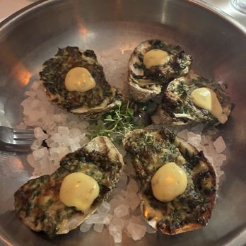 Kres Chophouse - Bluepoint Oysters "Rockefeller" - Steakhouses Near Me - Orlando, Florida Kres Chophouse - Bluepoint Oysters "Rockefeller" - Steakhouses Near Me - Orlando, Florida