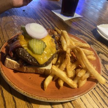 Doc’s Porchside - Double Decker burger - New American Near Me - Augusta, Georgia