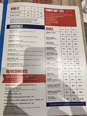 Menu photo 4 FastBreak Orlando, FL Menu photo 4 FastBreak Orlando, FL