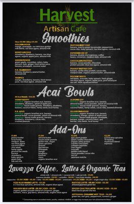 Menu photo 6 Harvest Artisan Cafe Huntersville, NC