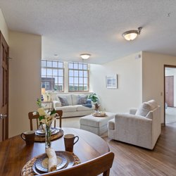 Old Main Village - Third Floor - Two Bedroom Apartment Living Room