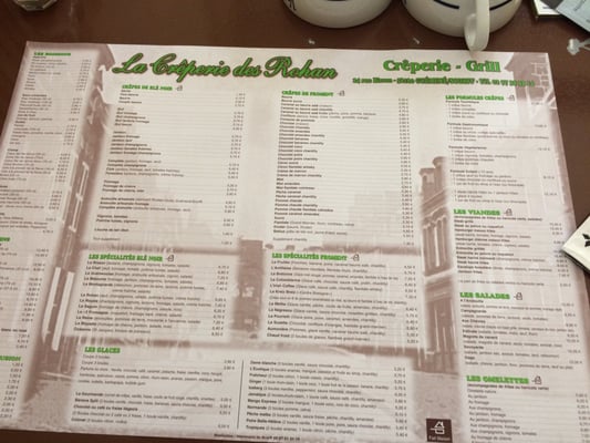 Menu photo 2 Creperie des Rohan Guemene Sur Scorff, 56