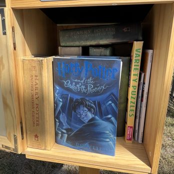 Little Free Library - Plenty of Harry Potter on 9/21/25 - Community Book Box Near Me - Portland, Maine Little Free Library - Plenty of Harry Potter on 9/21/25 - Community Book Box Near Me - Portland, Maine