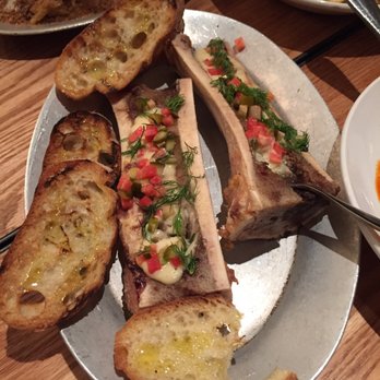 Nightingale - Bone marrow toast - Live/Raw Food Near Me - Vancouver, British Columbia