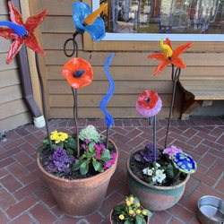 DragonFire Gallery - Glass flowers