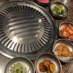 Kalbi King Korean BBQ & Sushi - Sides that come with the combo