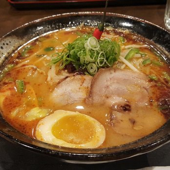 Ramen Isshin - Red dragon miso ramen - Ramen Near Me - Toronto, Ontario