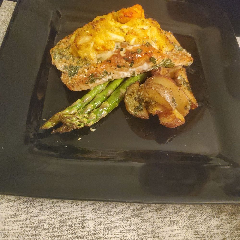 Enjoi Catering - Stuffed Salmon - Caterers Near Me