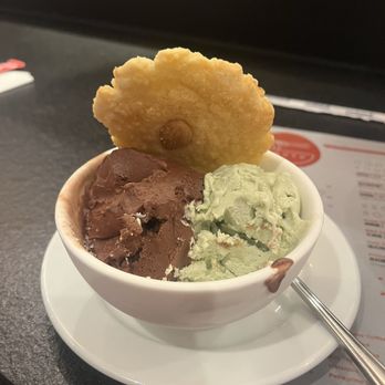 Youyu - Chocolate and pistachio ice cream - Asian Fusion Near Me - Mettler, California