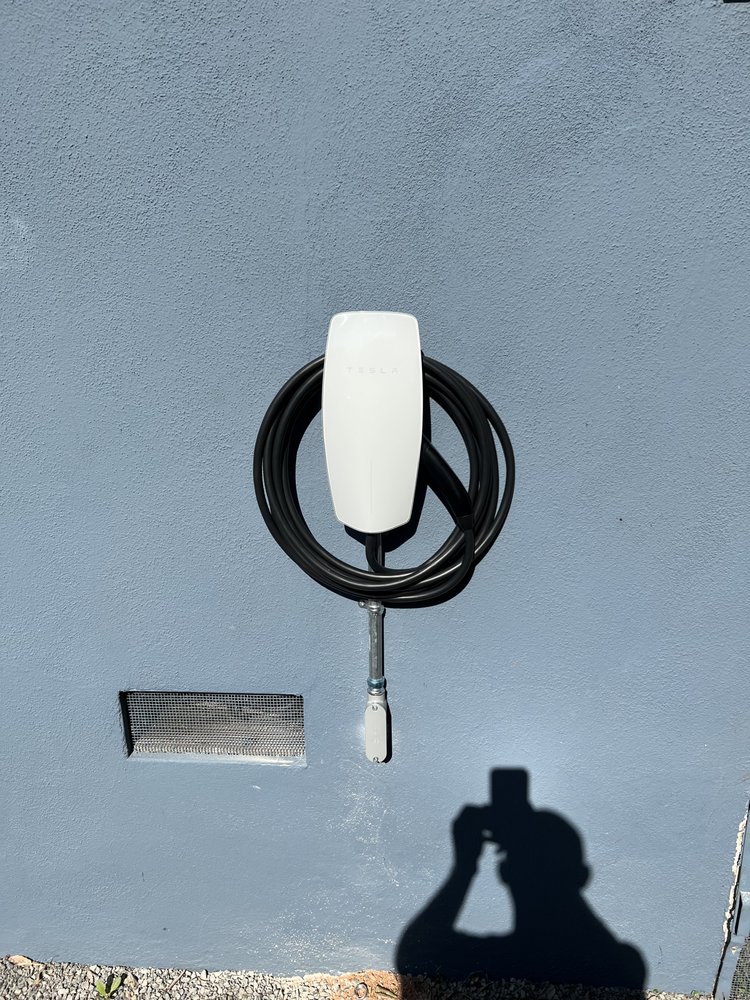 Slide of EV Charger Services