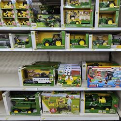 Rural King - Also, awesome sized scale John Deere farm equipment.