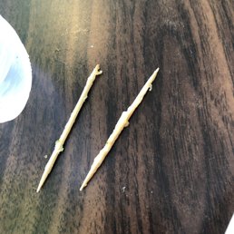 The rellenos were okay except beware of the toothpicks left in them! The rellenos were okay except beware of the toothpicks left in them!