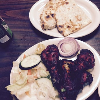 India Café - Tandoori Chicken and cheese naan. - Indian Near Me - Bloomington, Minnesota
