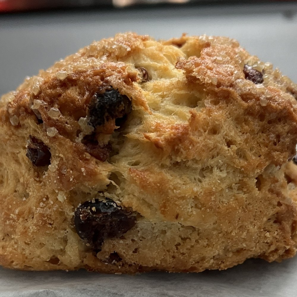 Daniel’s Coffee And More - Side view of the scone. - Coffee & Tea Near Me - New York, New York Daniel’s Coffee And More - Side view of the scone. - Coffee & Tea Near Me - New York, New York