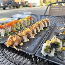 Left to right: Pot of Gold Roll*, Last Chair Roll*, and Cloud Nine Roll*