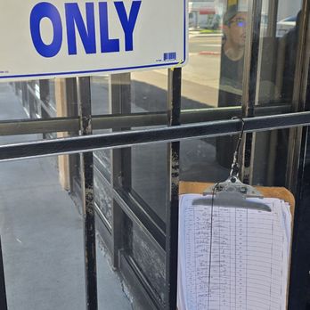 Pho 79 Restaurant - When you queue dont forget to write your name in this small board with how many people with you - Vietnamese Near Me - Westminster, California Pho 79 Restaurant - When you queue dont forget to write your name in this small board with how many people with you - Vietnamese Near Me - Westminster, California