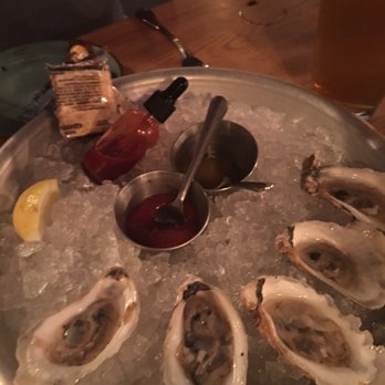 Prohibition - Our first experience with raw oysters, yum! - Cocktail Bars Near Me - Charleston, South Carolina