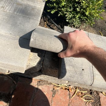 Joe Jr Landscapes - Bricks coming off. Not glued - Landscaping Near Me Joe Jr Landscapes - Bricks coming off. Not glued - Landscaping Near Me