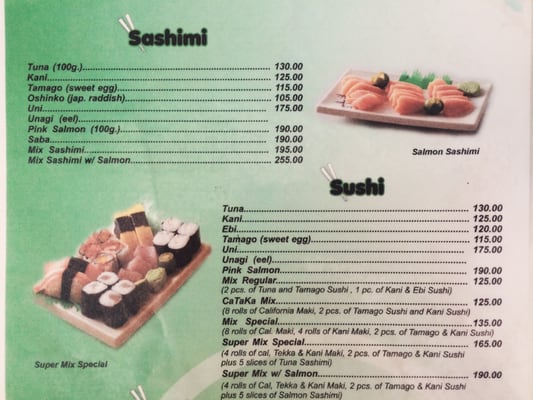 Menu photo 2 Tok-yu Pasig, NCR