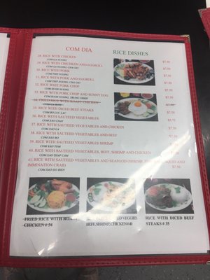 Menu photo 5 Pho Long Restaurant Uvalde, TX