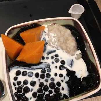 Meet Fresh - Grass jelly #2 (second bowl) - Desserts Near Me - Montreal, Quebec