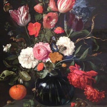 Norton Simon Museum - Vase of Flowers (1654) by Jan Davidsz. de Heem - Oil on canvas - Art Museums Near Me - Pasadena, California