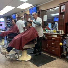 The gentleman who cut my sons hair The gentleman who cut my sons hair