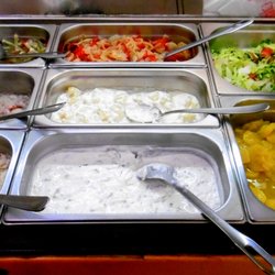Chicken King - Some of the toppings and sides available
